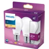 Philips LED Classic 40W A60 E27 ND 2PFSRT6 Warmwit Mat 2st