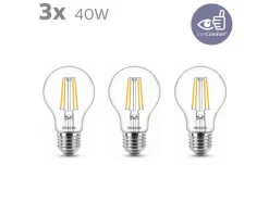 Philips Led Lamp Classic 40W A60 E27 WW CL ND 3PFSRT6