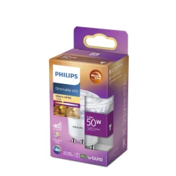 Philips LED Spot 50W GU10 Warmwit Dimbaar