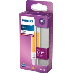 Philips LED Spot 60W R7S Warmwit Mat 118mm