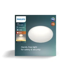 Philips Plafondlamp Shan CL253 Wit Rond 12W IP20 Sensor Ø26cm