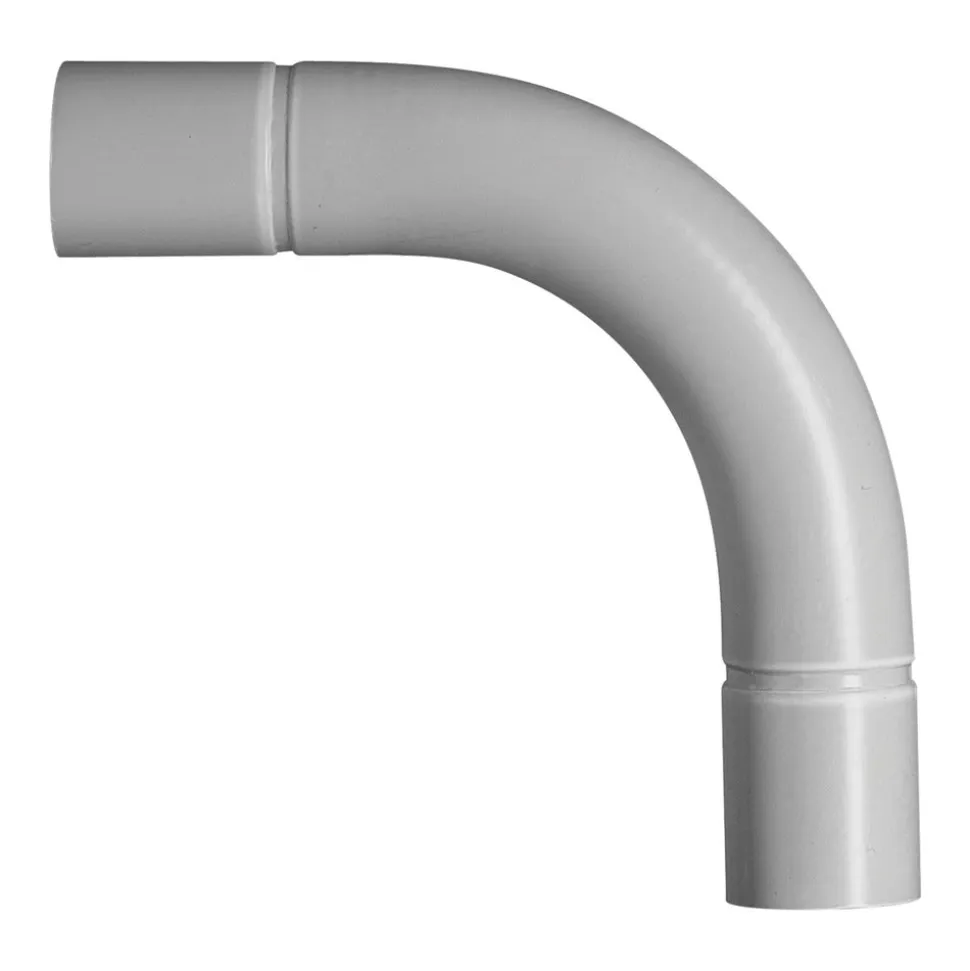 Pipelife Bocht PVC Slagvast Grijs Ø5/8