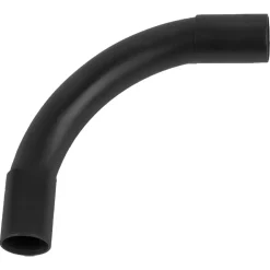 Pipelife Bocht PVC Zwart 3/4 19mm 3st
