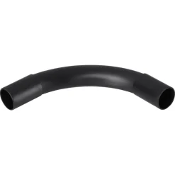 Pipelife Bocht pvc 3/4 zwart 3 stuks