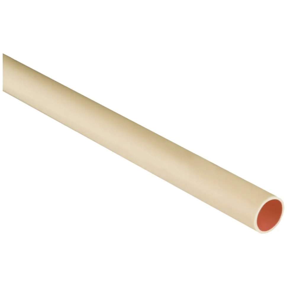Pipelife Installatiebuis PVC 3/4'' Polivolt Low Friction Crème 4 meter