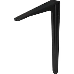 Plankdrager Model 13 Aluminium Mat Zwart 250x300mm