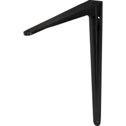 Plankdrager Model 13 Aluminium Mat Zwart 200x250mm
