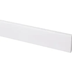 Plint Hardhout Gegrond 11x55x2440mm FSC Mix 70%