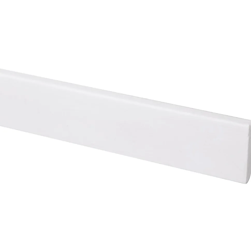 Plint Hardhout Gegrond 11x55x2440mm FSC Mix 70%