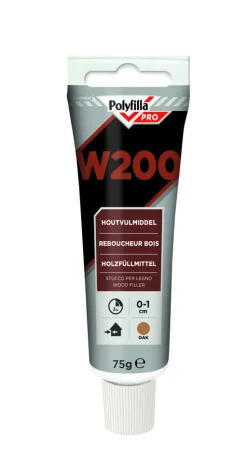 Polyfilla Pro Houtvulmiddel W200 Eiken 75gr
