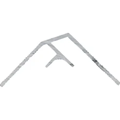 Profiel SPC Paneel Binnenhoek Wall In Zwart Mat 4mm x 2800mm