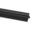 Profiel SPC Paneel Buitenhoek Wall Out Zwart Mat 4mm x 2800mm