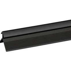 Profiel SPC Paneel Buitenhoek Wall Out Zwart Mat 4mm x 2800mm