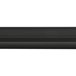 Profiel SPC Paneel Buitenhoek Wall Out Zwart Mat 4mm x 2800mm