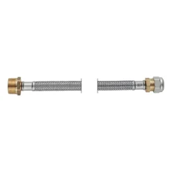 PROFLEX Slang flexibel 10 mm knelkoppeling x 1/2'' buitendraad DN8  lengte: 45 cm