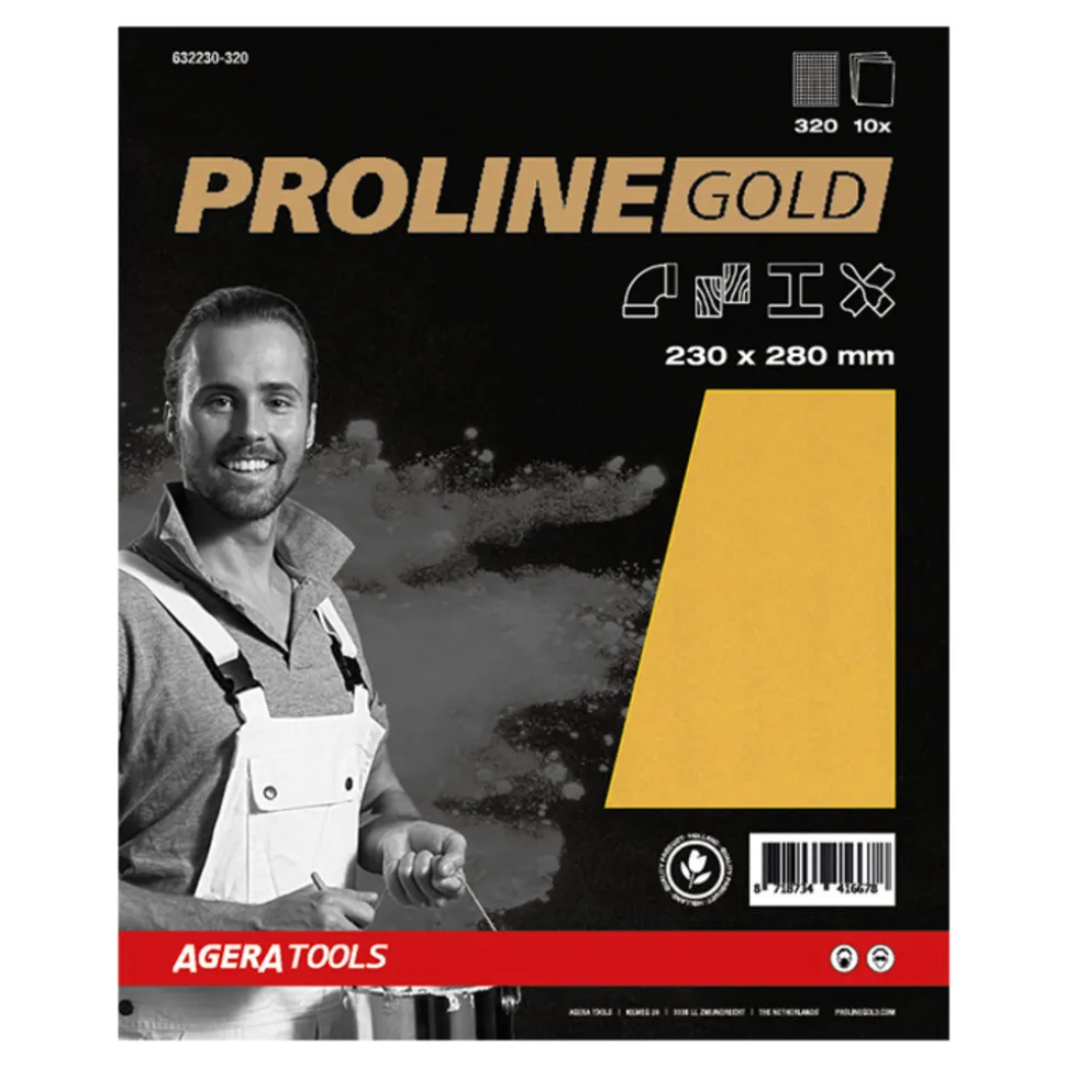 ProLine Gold Schuurpapier 230x280mm