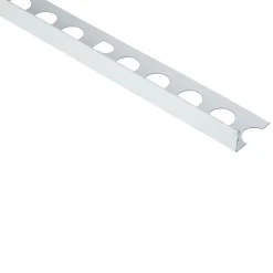 Protektor Stucstop 1131S verzinkt staal wit stucdikte 12,5 mm 300 cm