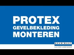 Protex Buitenhoek 2D Aluminium/PVC Antraciet 3000mm
