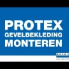 Protex Eindprofiel 2D Aluminium/PVC Antraciet 3000mm