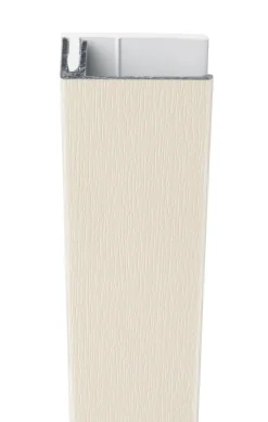 Protex Urban Eindprofiel Aluminium/PVC Zuiverwit 3000mm