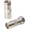 Q-Link Coax Adapter 1 Male en 1 Female F-Connector Binnendraads