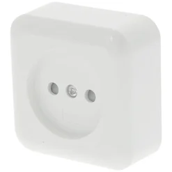 Q-Link Contactdoos Opbouw 1-Voudig Polarwit