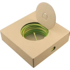 Q-link Installatiedraad Geel/Groen 2,5mm2 100m