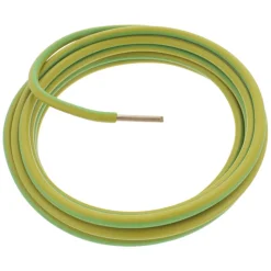 Q-Link Installatiedraad Geel/Groen 6,0mm2 2,5m