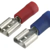 Q-Link Kabelschoen Contra Schuifstekker Rood/Blauw 10st