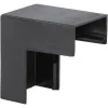 Q-Link Leidinglijst Buitenhoek Zwart 20x10mm