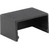 Q-Link Leidinglijst Eindkap Zwart 20x10mm