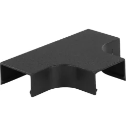 Q-Link Leidinglijst T-stuk Zwart 20x10mm