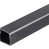Q-Link Leidinglijst Zwart Zelfklevend 10x10mm 2m