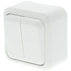 Q-Link Serieschakelaar Opbouw Polarwit