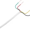 Q-Link Telefoonkabel Wit 4x0,5mm2 25m