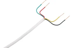 Q-Link Telefoonkabel Wit 4x0,5mm2 25m