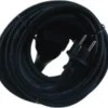Q-Link Verlengsnoer randaarde IP44 neopreen 3x1,5 mm² Zwart 10 meter