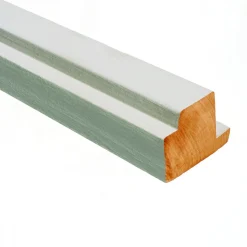 Raamprofiel RSx Hardhout Gegrond Grijs 54x67mm FSC Mix 70%