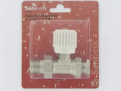 Radiatorkraan Recht 1/2"