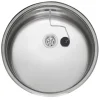 Reginox Spoelbak B2903LLU02GDS RVS 50cm rond met inleg afvoer