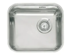Reginox Spoelbak R18 4035 OKG RVS 40x35cm diepte 15 cm enkel