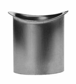 Rheinzink Tapeind Zink Ovaal Ø80x100mm
