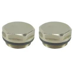 Riko Radiatorstop Blind Met O-Ring 1/2" 2st