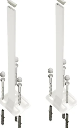 Rofix Radiatorstandconsole H500 R9016 SE2 2st