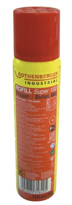 Rothenberger Gasfles Rofill 100ml