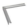 Roval Daktrim Buitenhoek Voor EPDM Aluminium 60x55mm 50x50cm