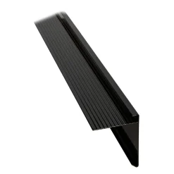 Roval Daktrim Standaard Aluminium Zwart 45x45mm 2,5m