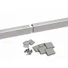 Roval Daktrim Voor EPDM Aluminium 60x55mm 2,5m