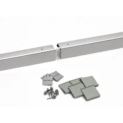 Roval Daktrim Voor EPDM Aluminium 60x55mm 2,5m