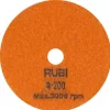 Rubi Diamant Schuur- En Polijstpad Droog Korrelgrootte 200 ø 100mm